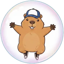 Barry the Capybara in a safe private bubble